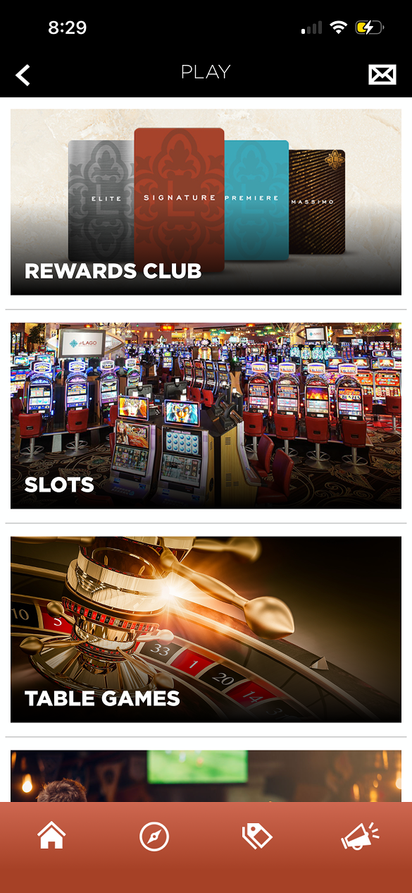Old UI — Rewards